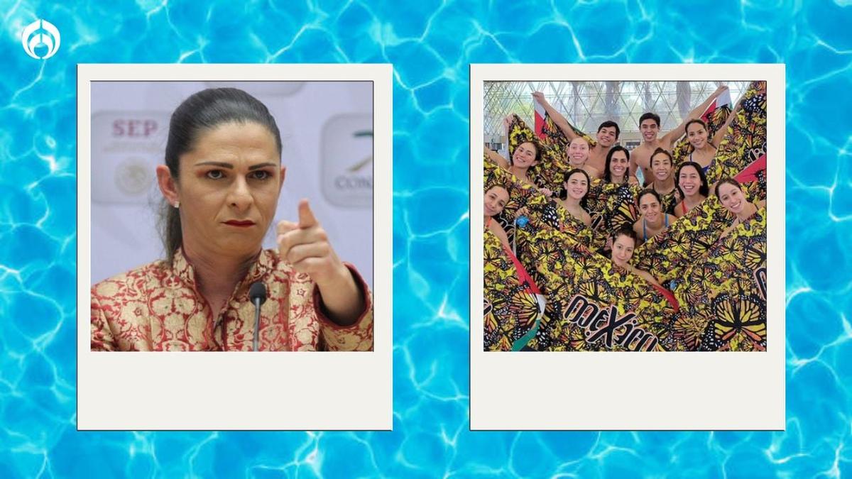 Ana Guevara y Conade | Devolverán becas a nadadoras artísticas por orden del juez.