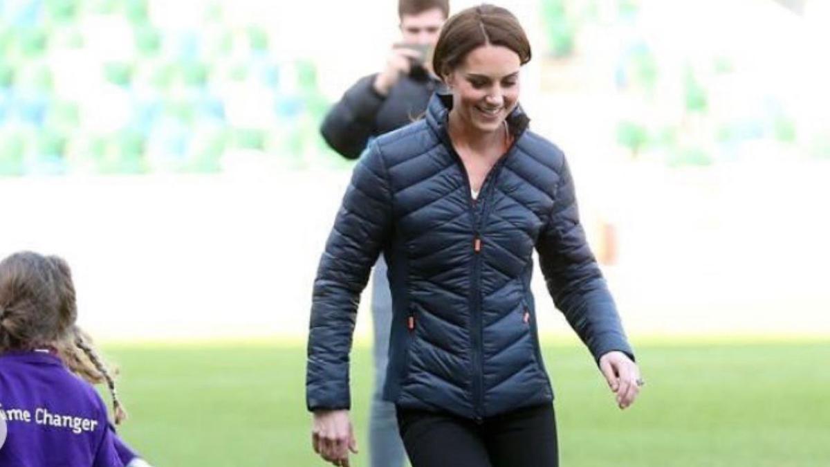 Kate Middleton | La princesa jugando al fútbol (Instagram @princeandprincessofwales)