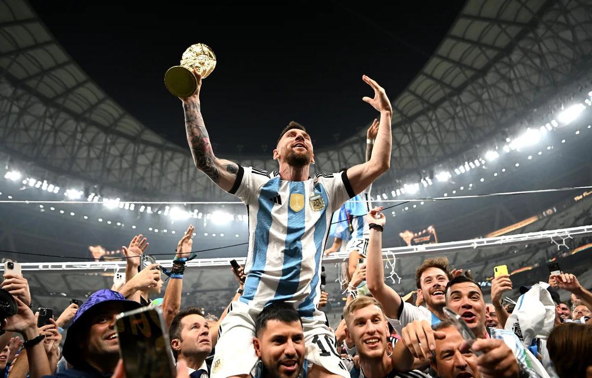 | El festejo de la Selección argentina. Fuente: Instagram @afaseleccion