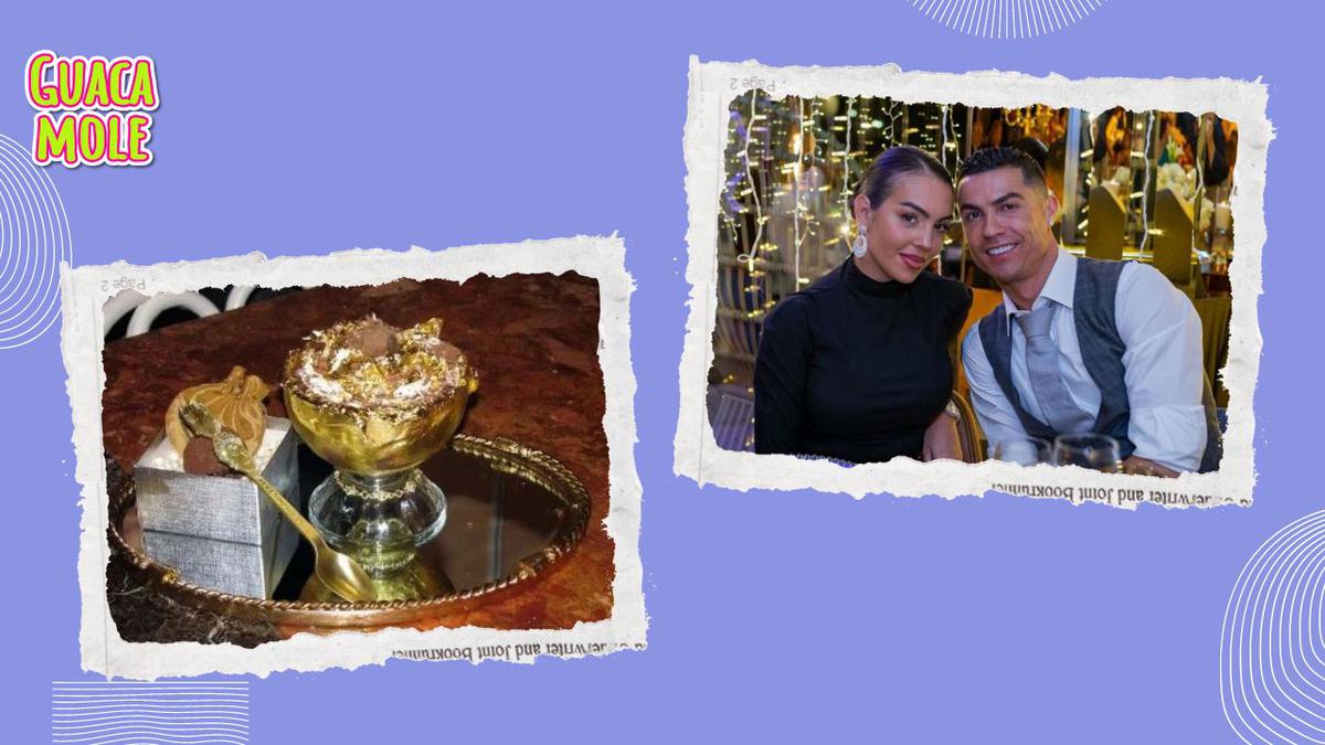 Este es el helado más caro del mundo que come Cristiano Ronaldo y Georgina Rodríguez