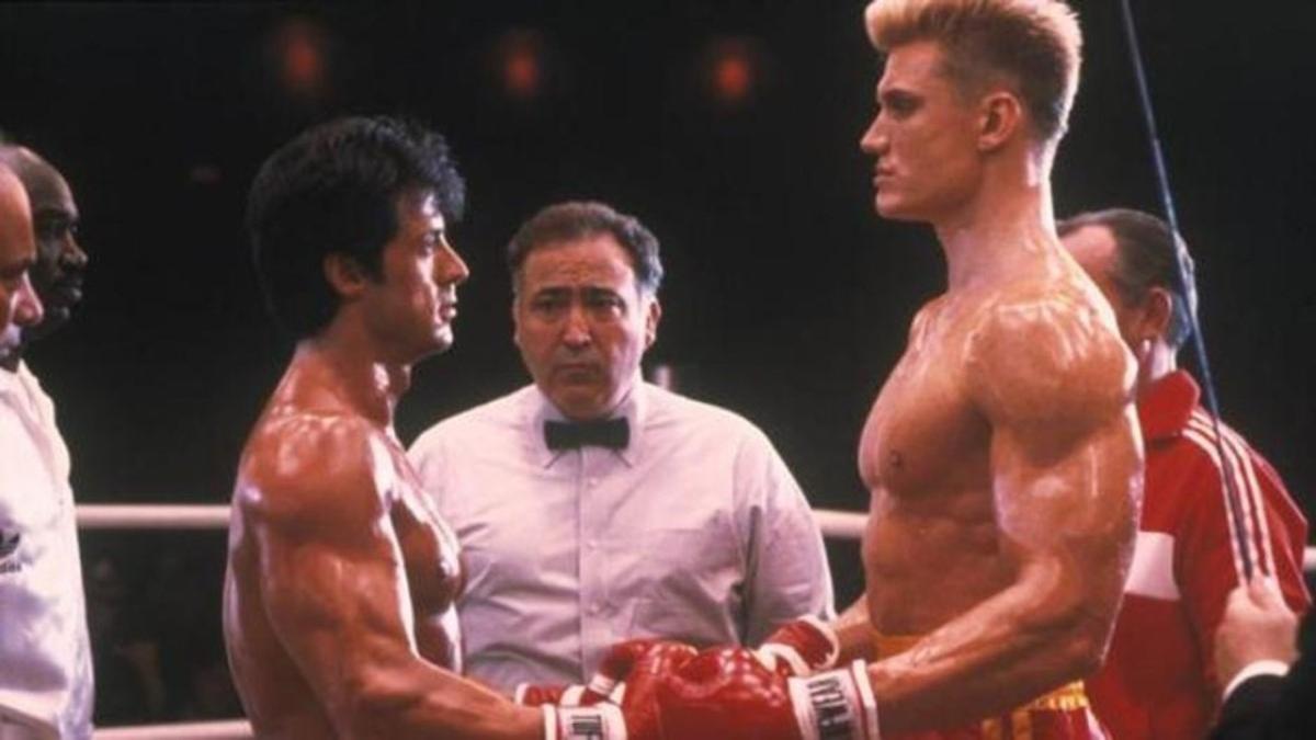 Sylvester Stallone es famoso por los filmes de Rocky Balboa.