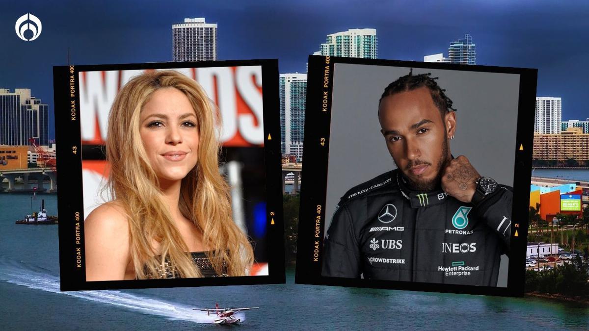  | Shakira parece que ha pasado bien sus días en Miami con Lewis Hamilton