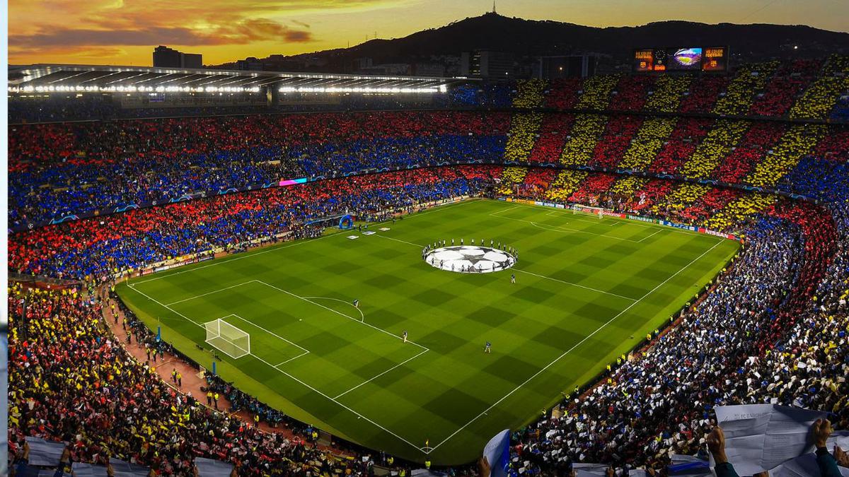 El estadio de Barcelona. | Foto: Redes Sociales