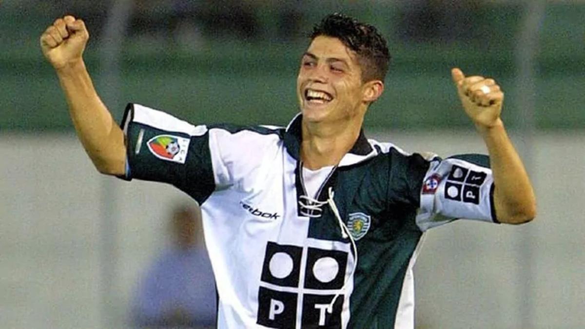  | Cristiano Ronaldo dio sus primeros pasos en Sporting de Lisboa, de Portugal.