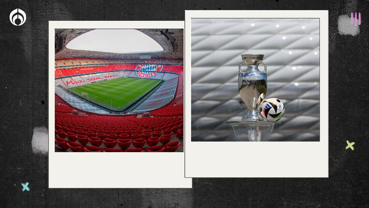 Estadios Eurocopa 2024 | 10 estadios serán sede de los partidos de la Euro 2024. Fuente: Allianz Arena y Freepik.