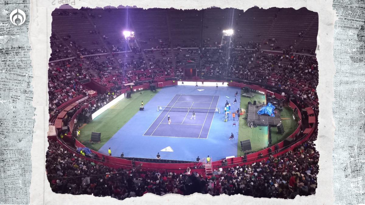  | Daniil Medvedev y Andrey Rublev se enfrentaron en el evento principal del Tennis Showdown México 2023.