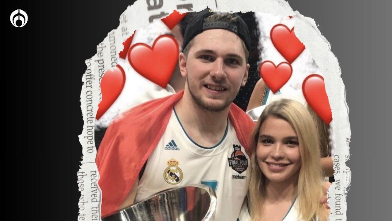 El jugador de Dallas y su esposa Ana María Goltes fuente: Instagram @anamariagoltes