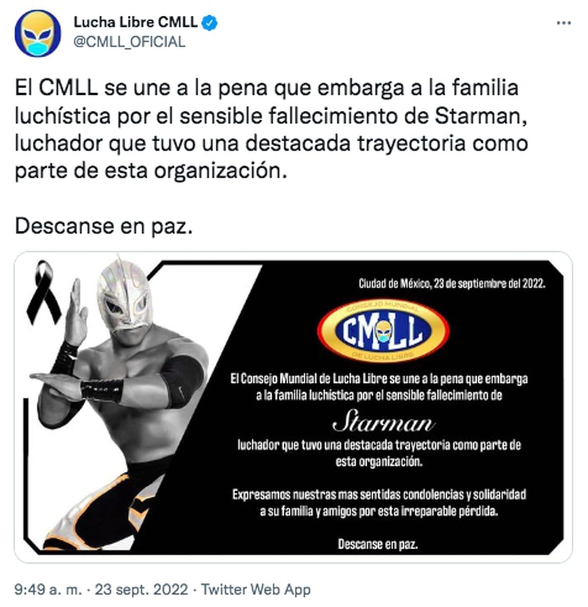  | Twitter @CMLL_OFICIAL