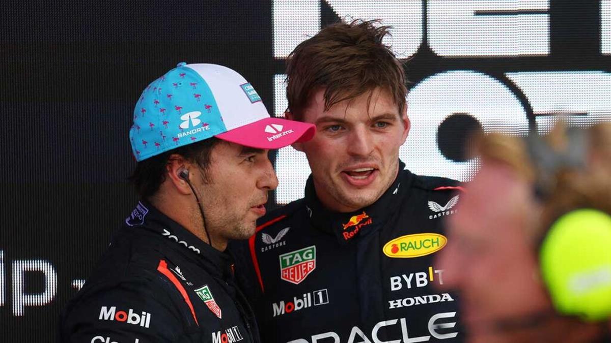 Sergio Pérez y Max Verstappen son compañeros en Red Bull Racing. | Reuters
