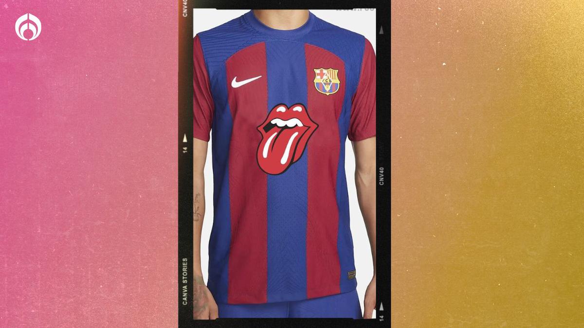 El logo de The Rolling Stones aparecerá en el jersey del Barcelona. | Especial