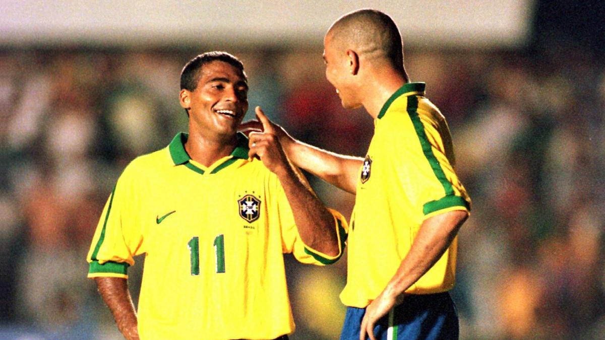  | Ronaldo Nazario fue compañero de Romario en la Selección de Brasil.