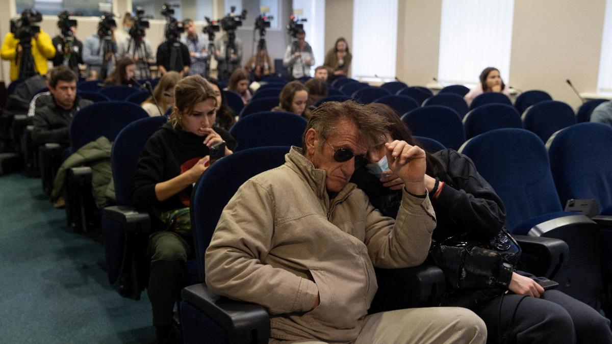  | Sean Penn se reunió con el presidente de Ucrania; se desconoce de qué hablaron 