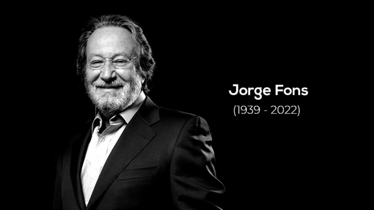  | Jorge Fons murió la madrugada de este 22 de septiembre 