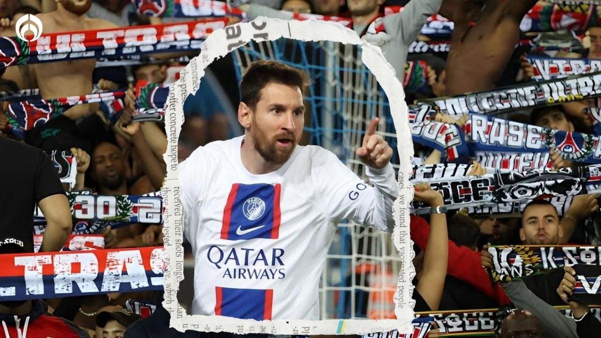  | Messi le dedicó un picante gesto a los hinchas.