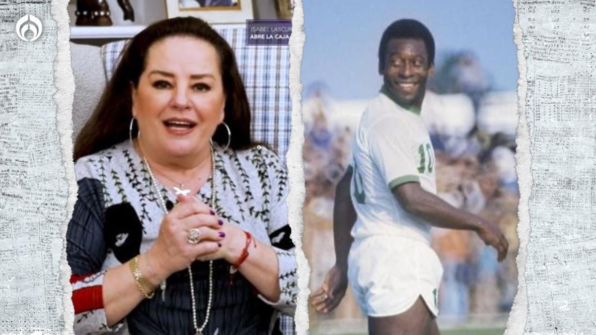  | Hace unos años Gloria Calzada contó cómo es que Pelé intentó conquistar a Isabel Lascurain.
