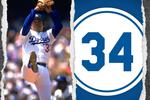 Dodgers retira el número 34 en honor a Fernando Valenzuela