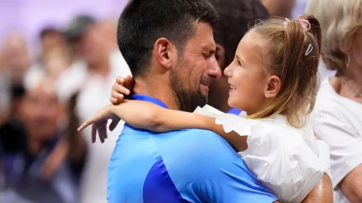 Djokovic hija | La celebración de Djokovic con su hija tras ganar el US Open recorrió el mundo (Fuente: AP Foto)