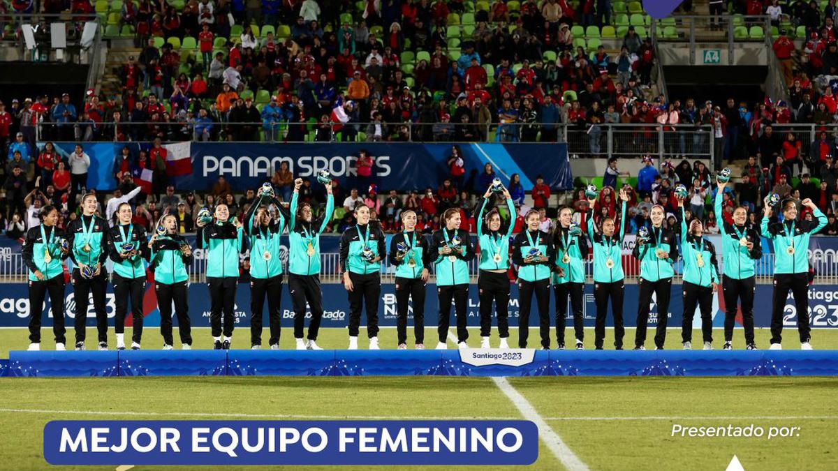 Tri Femenil. | El equipo femenino de futbol mexicano ganó el oro en Santiago 2023, luego de vencer a Chile. (TW)