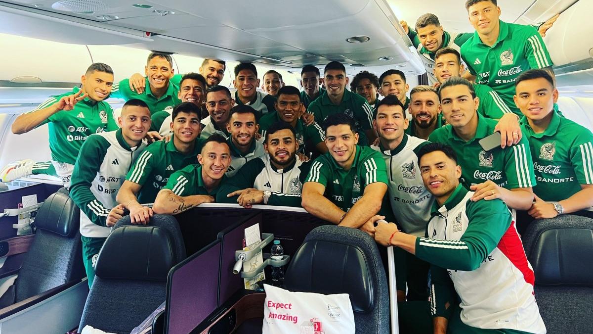 La Selección Mexicana ya arribó a tierras mundialistas esta tarde. | Foto: @Miselección