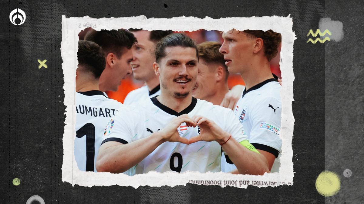 Marcel Sabitzer, de Austria. | El delantero es la gran carta de gol del equipo austríaco. Fuente: Instagram @oefb_1904