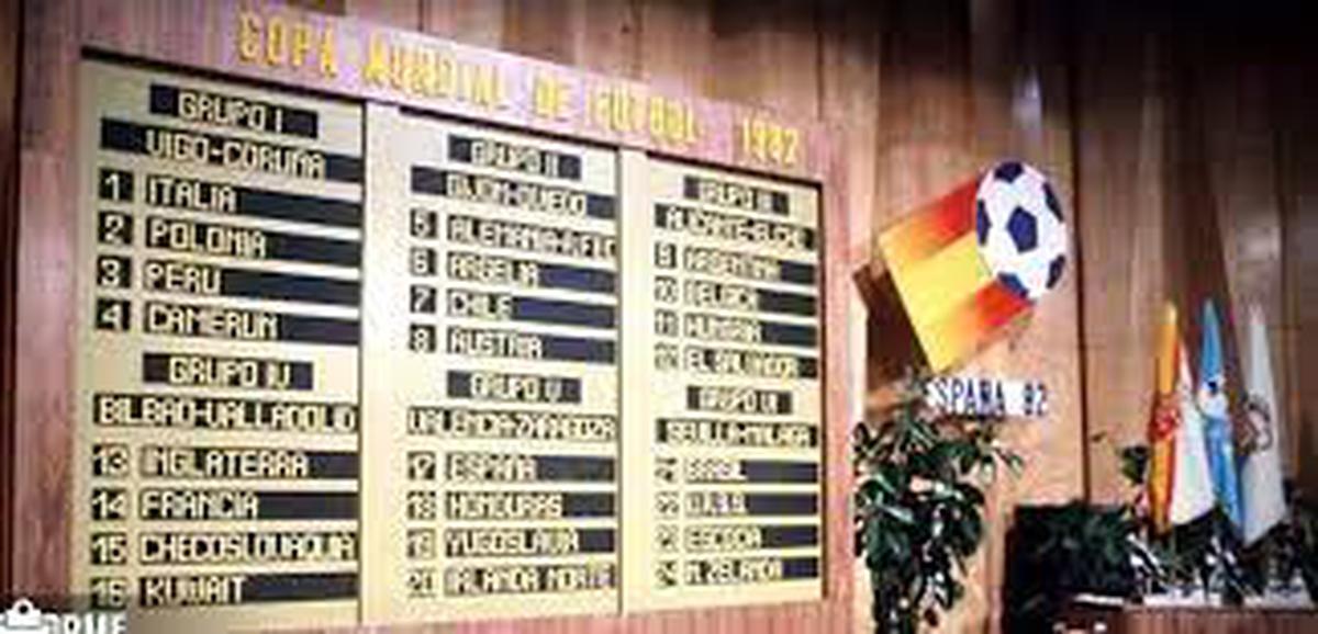 Mundial España 82 | El sorteo del fixture tuvo algunos errores en el Mundial de España.