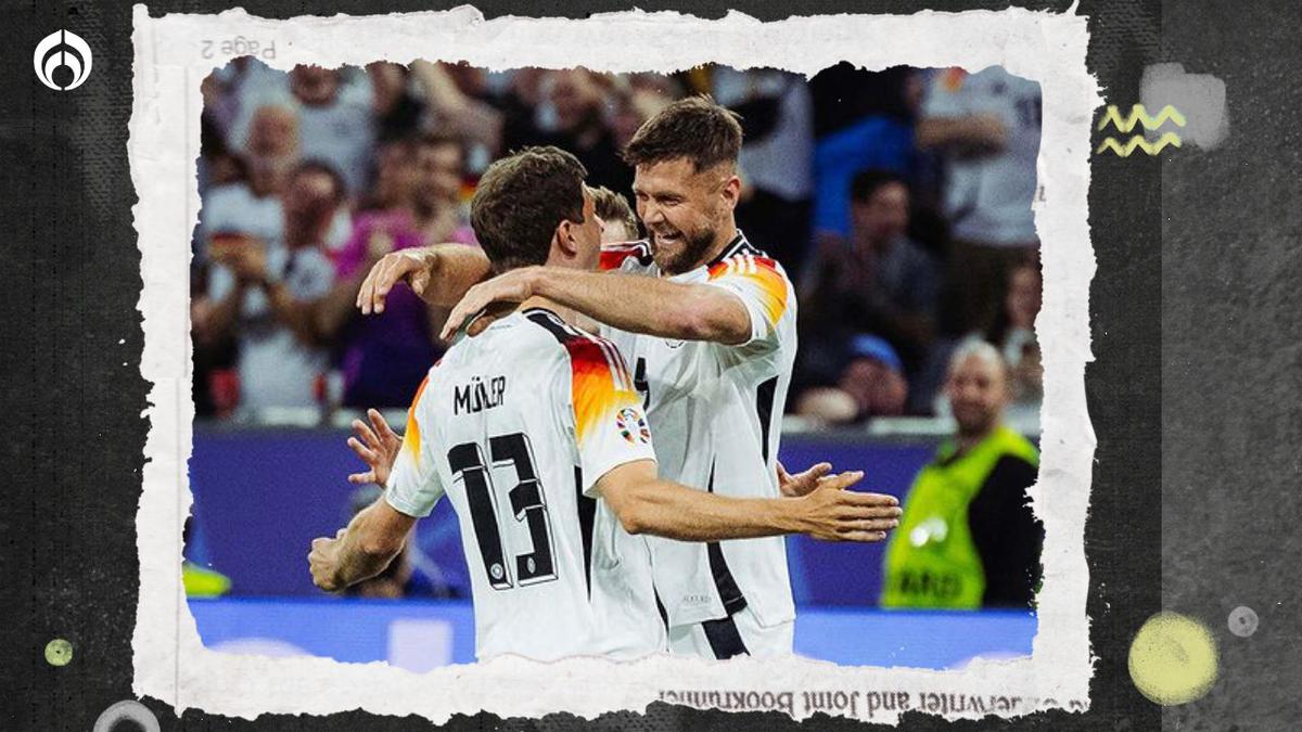 Alemania | La selección teutona goleó en su debut en la Euro. | Fuente: Instagram @dfb_team
