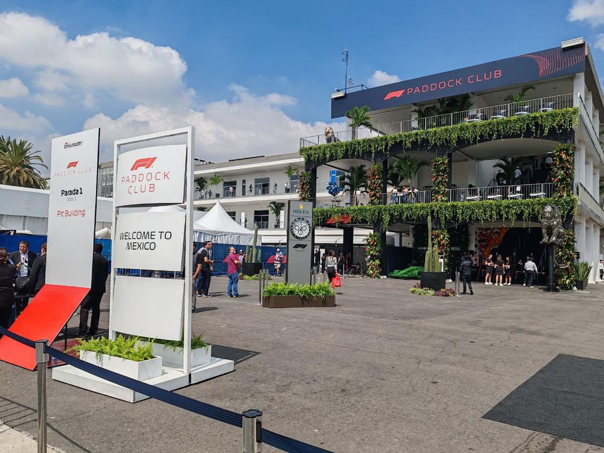 El Paddock de F1 es la zona más cara del GP de México. | Emmanuel Gutiérrez