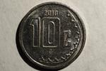 Esta moneda de 10 centavos se vende en 40 mil pesos; ¡no la tires!
