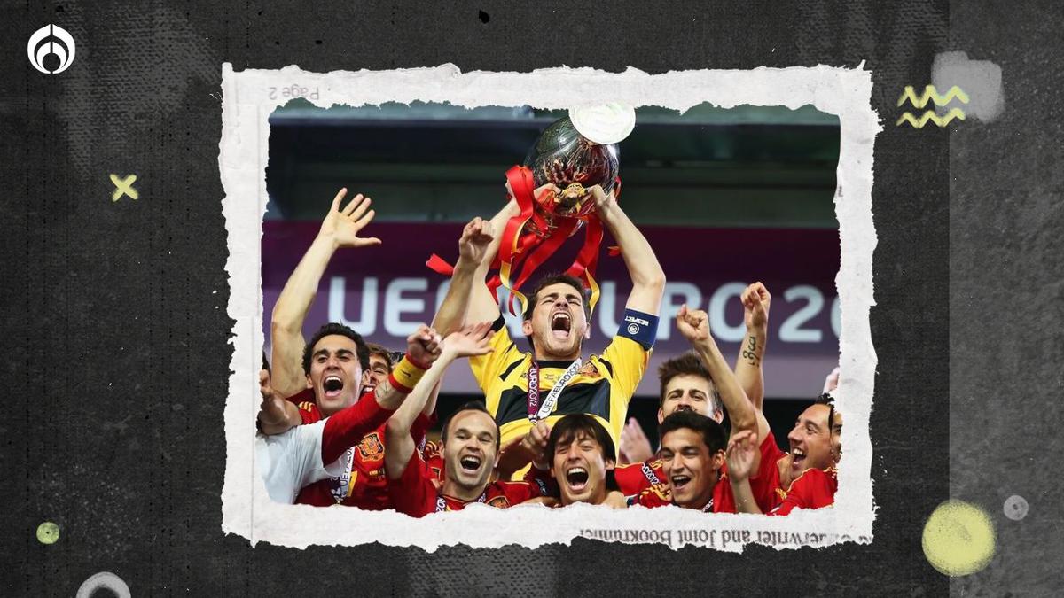 Euro 2012 España | España se consagró campeón de la Eurocopa en 2012. Fuente: UEFA.