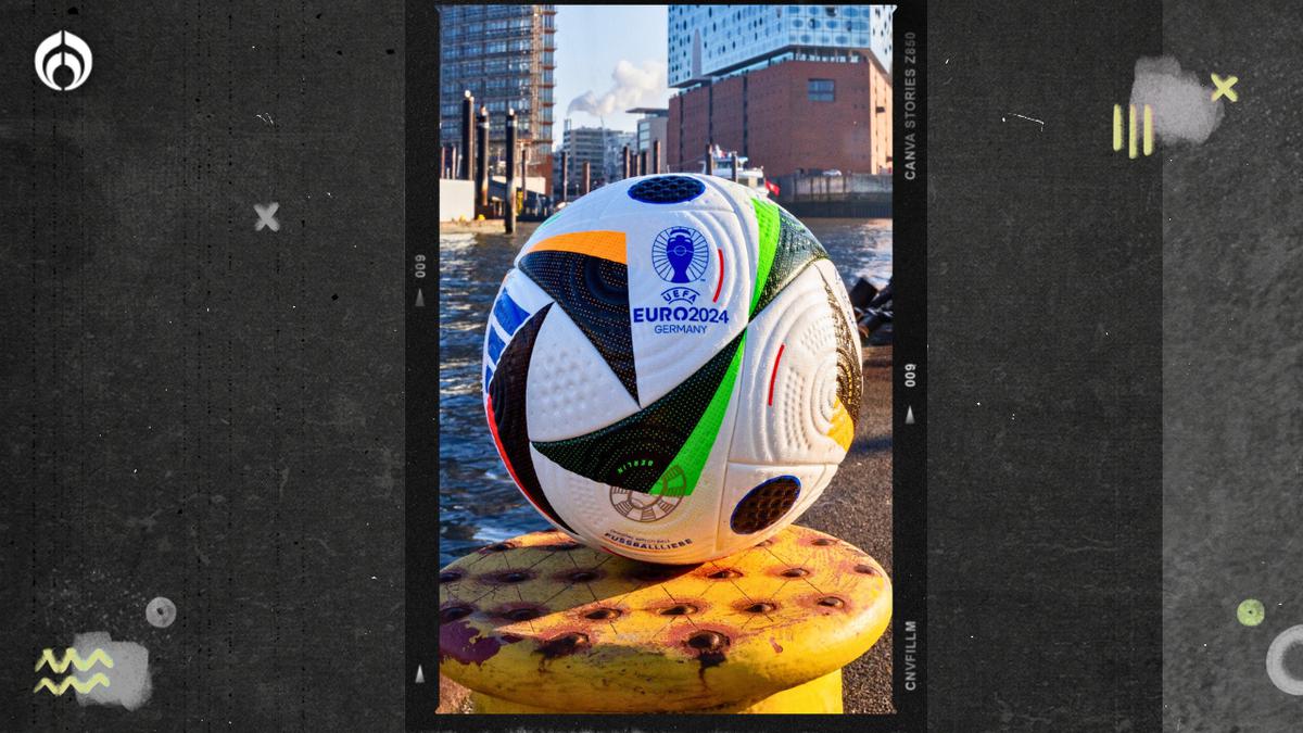 ¿Adiós errores arbitrales? | La inteligencia artificial del balón Fussballliebe llega a la Euro 2024. Fuente: Instagram @euro2024