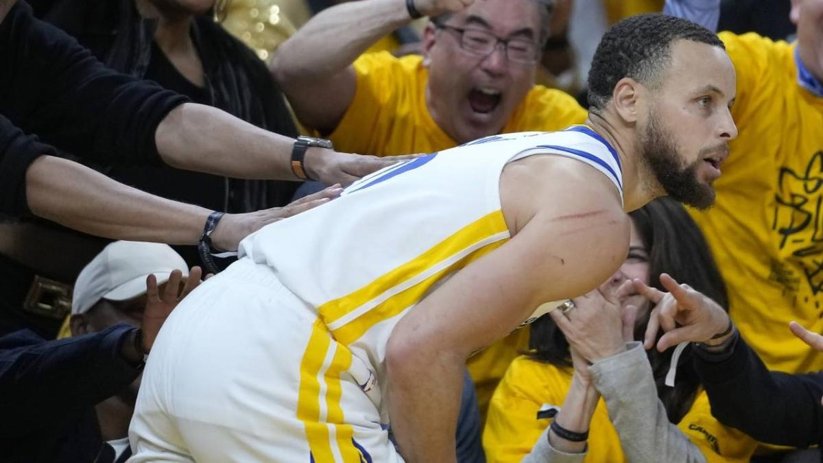Warriors | Stephen Curry tuvo 27 puntos contra Los Angeles Lakers.