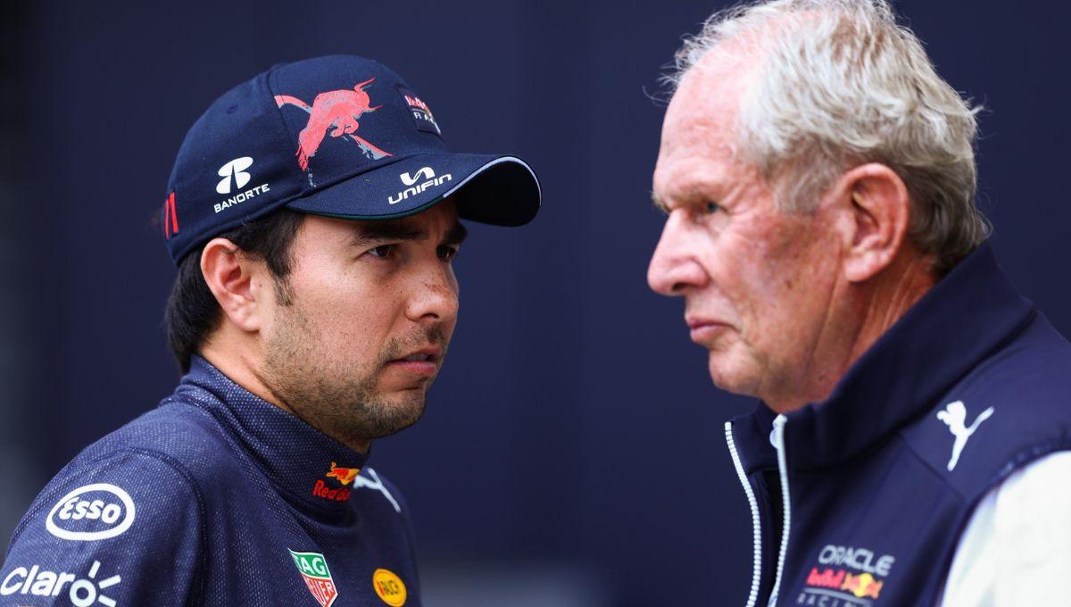 Red Bull | Helmut Marko pidió perdón tras criticar en demasía a Checo Pérez.