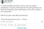 ¿Adiós a SpaceX? Musk advierte que está en riesgo de quiebra