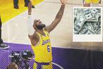 NBA: ¿Cuánto gana LeBron James al mes?