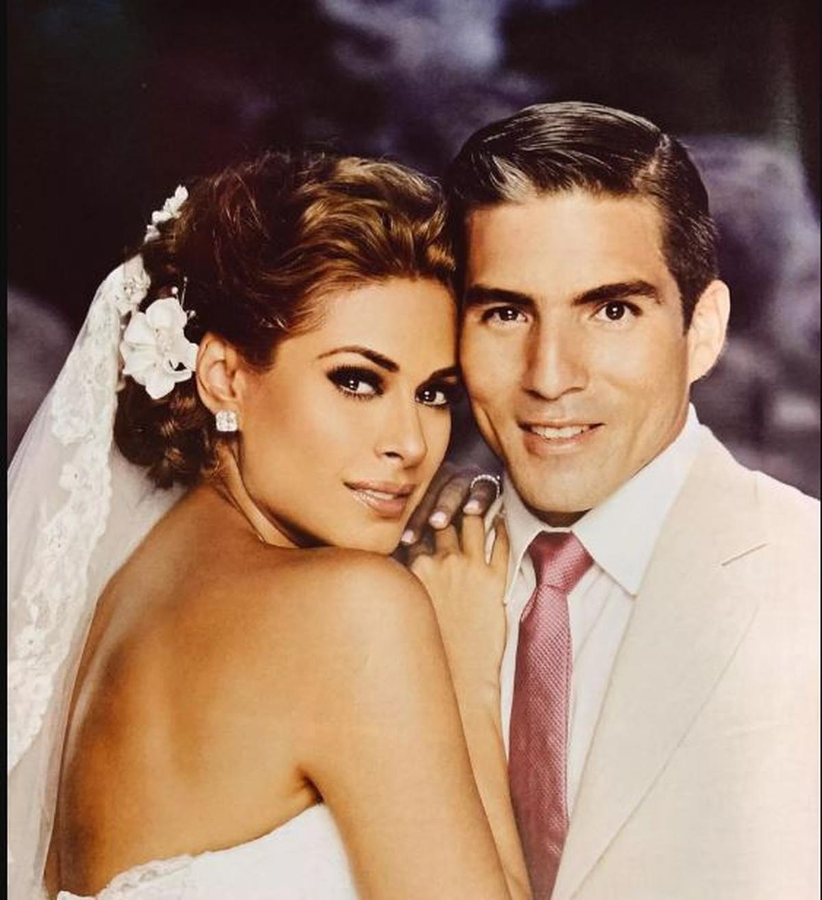  | Galilea Montijo se casó en 2011 con Fernando Reina. 