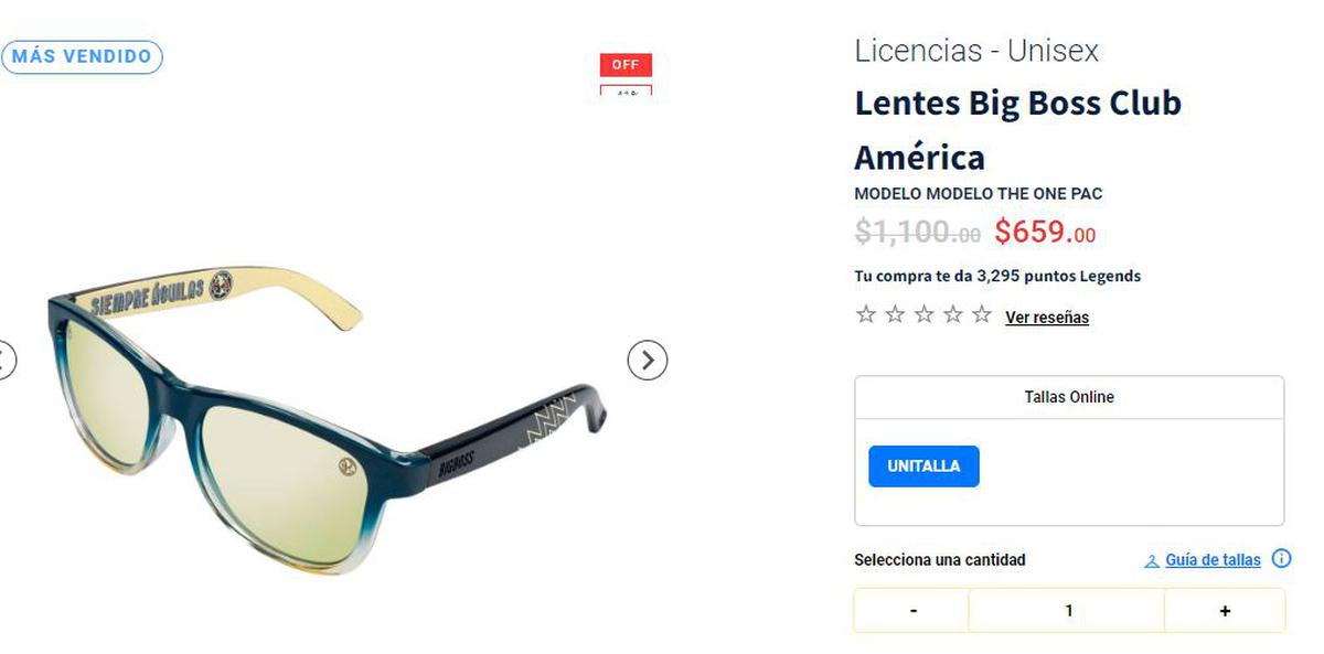 América pone a la venta estos lentes | Especial