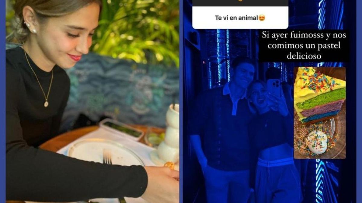 Israel Reyes y Nailea Vidrio anunciaron su noviazgo con una cena. | Foto: Especial