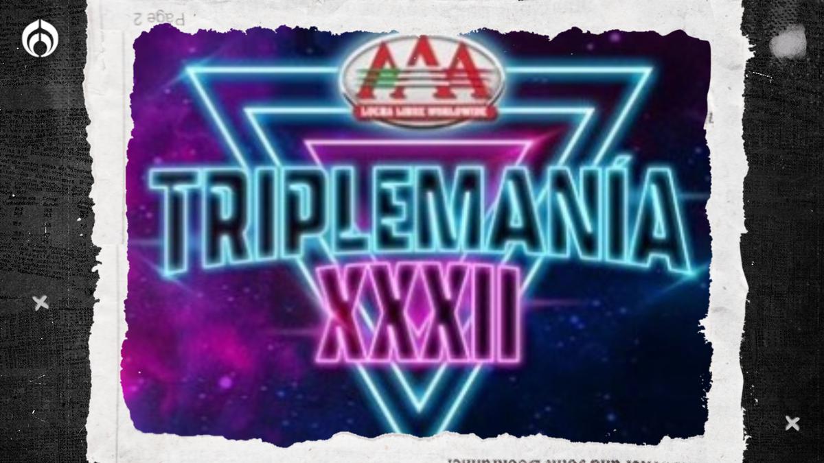 Triplemanía XXXII. | Lucha Libre Triple A anunció las fechas y sedes para la Triplemanía XXXII. (IG @luchalibreaaa)