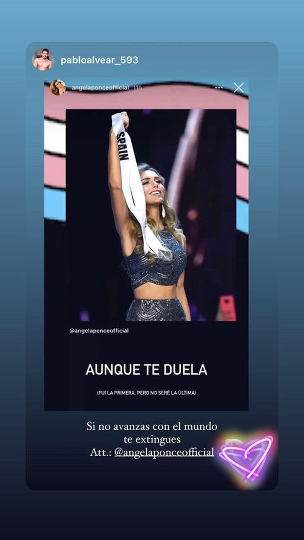  | "Aunque te duela": Ángela Ponce, Miss España 2018 llama a Lupita Jones transfóbica