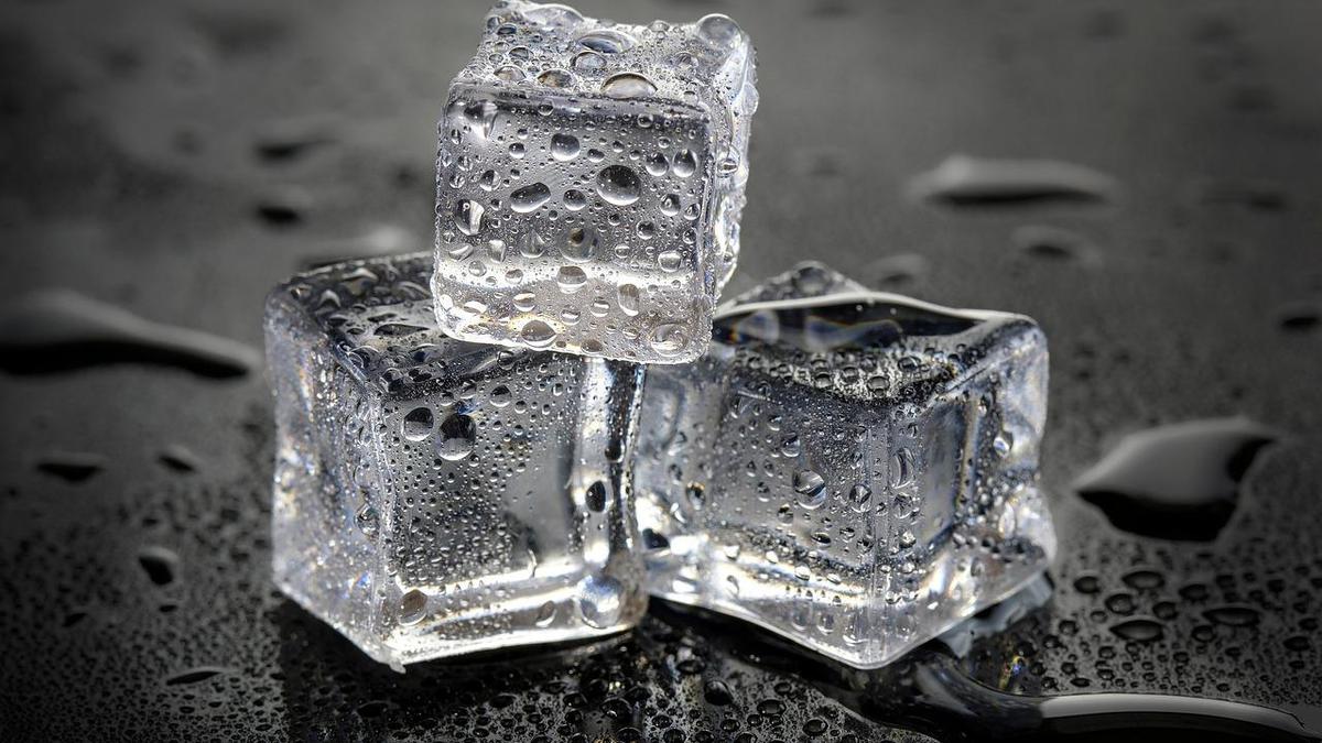  | El hielo puede ayudar a que la comida tenga menos grasa.