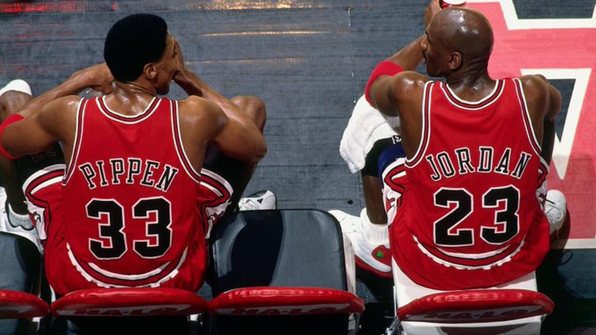 Pippen y Jordan | La dupla fue exitosa en los años 90 con los Chicago Bulls (@nba)