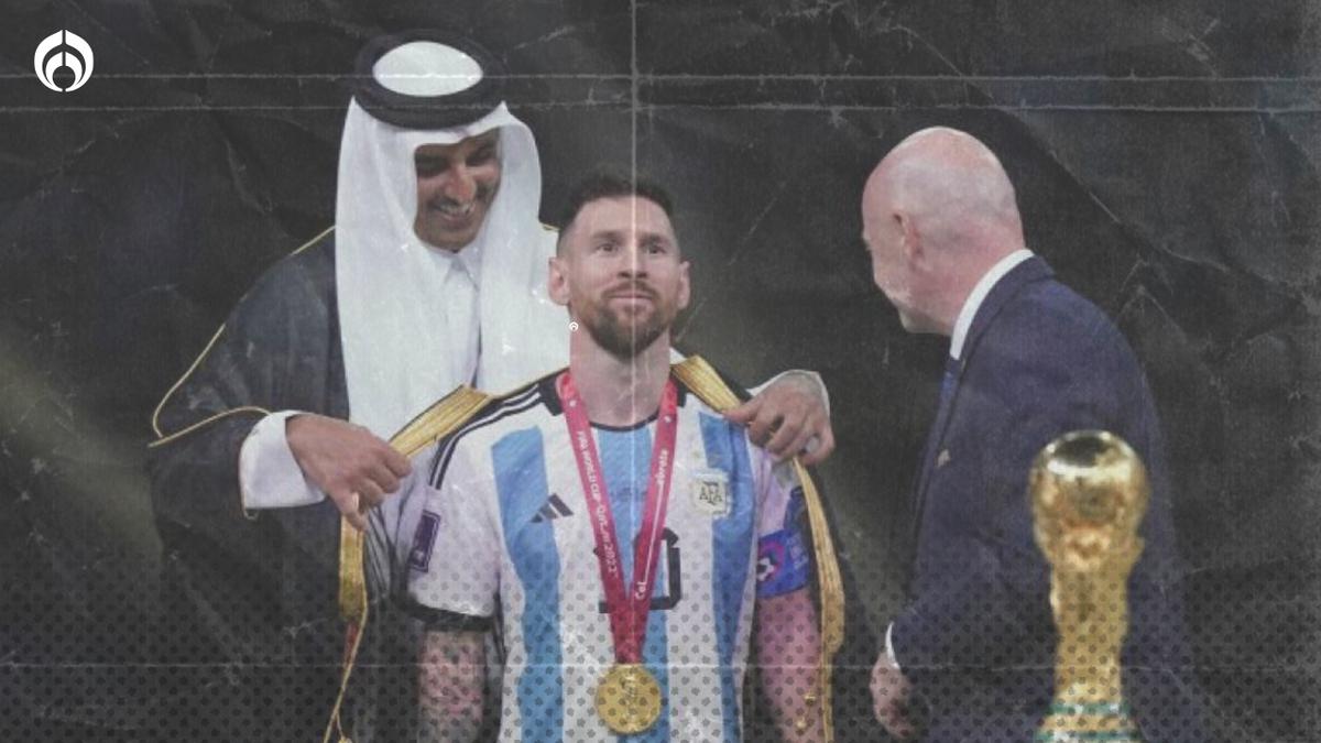 Bisht | Ofrecen un millón de dólares por la túnica de Qatar 2022 que portó Messi.