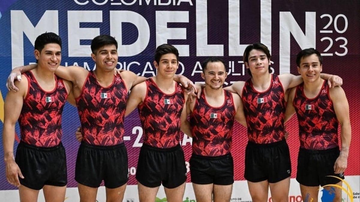 Gimnasia Artística | El equipo de gimnasia artística varonil logró obtener la medalla de oro en San Salvador 2023.