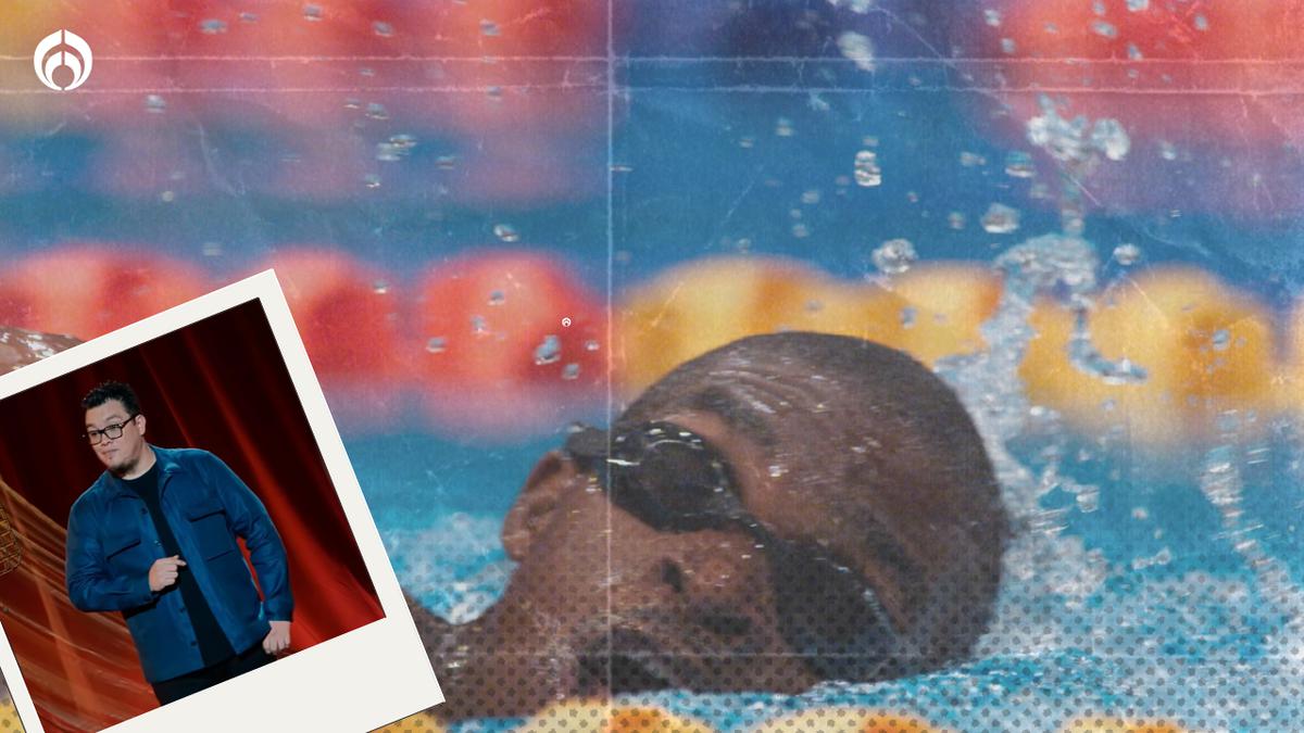  | ¿Qué le respondió el nadador olímpico al comediante?