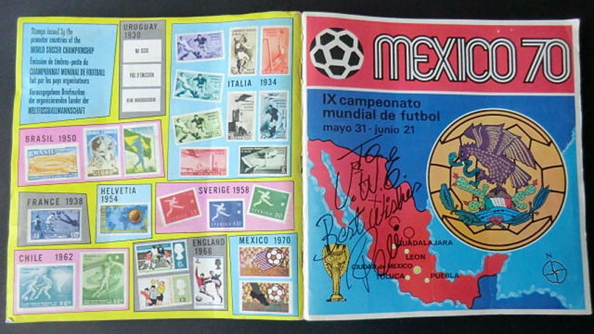 El álbum del Mundial de México 1970 es uno de los mejor cotizados.