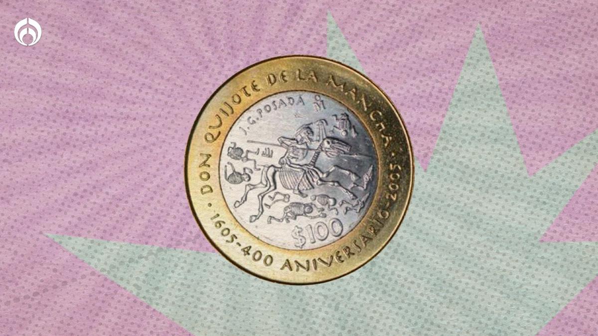  | La moneda del Quijote se puso en circulación en 2005.