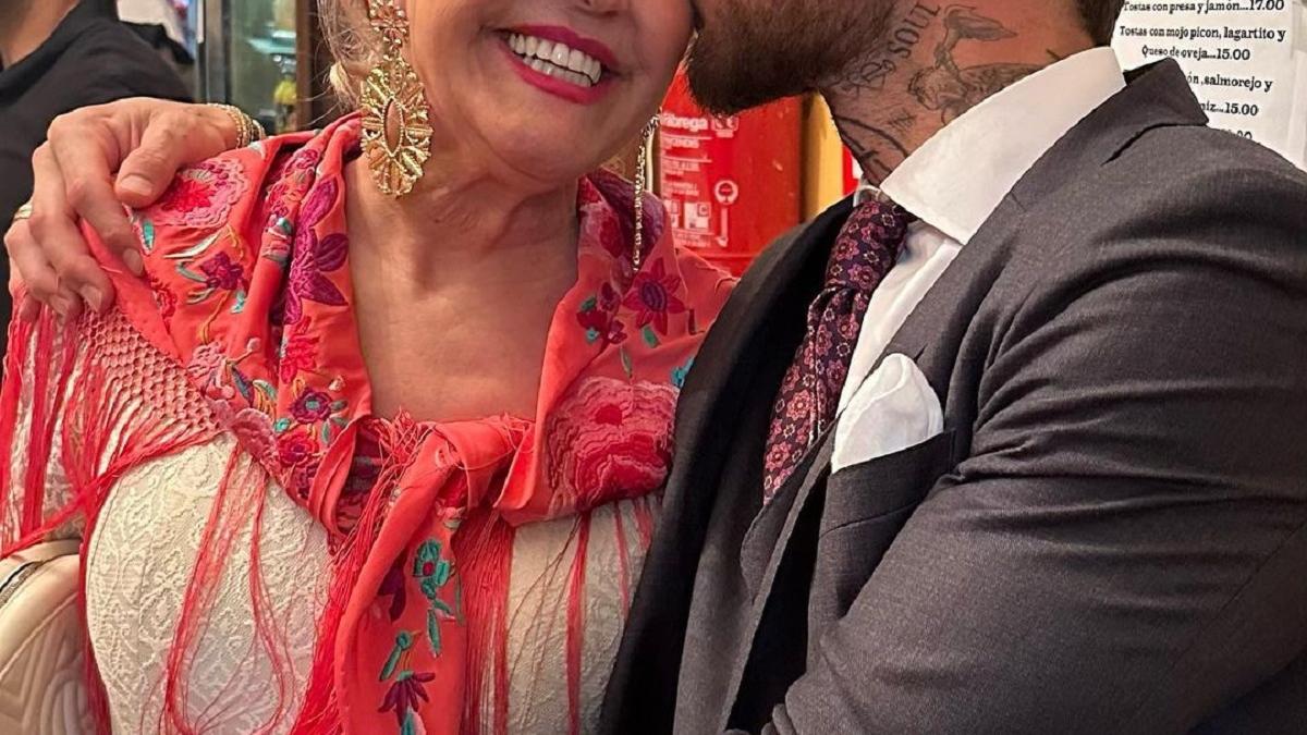 Sergio Ramos | El defensor utilizó las redes sociales para saludar a su madre.
