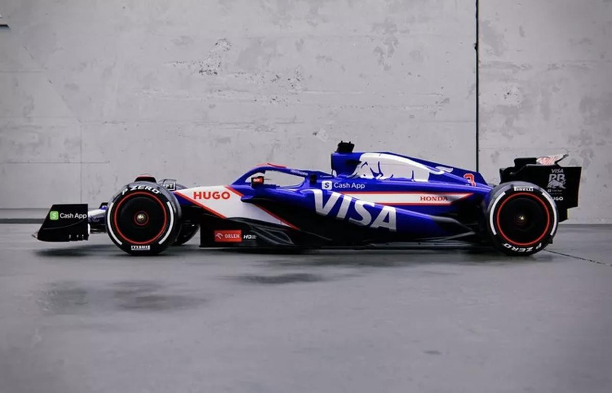 Racing Bulls | El auto del equipo RB que compite en la F1. | fuente: : Red Bull Content Pool