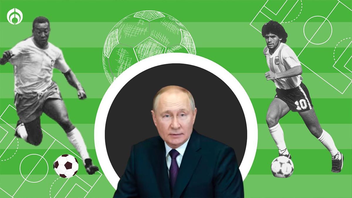  | ¿Había buena relación entre Pelé, Maradona y Putin?