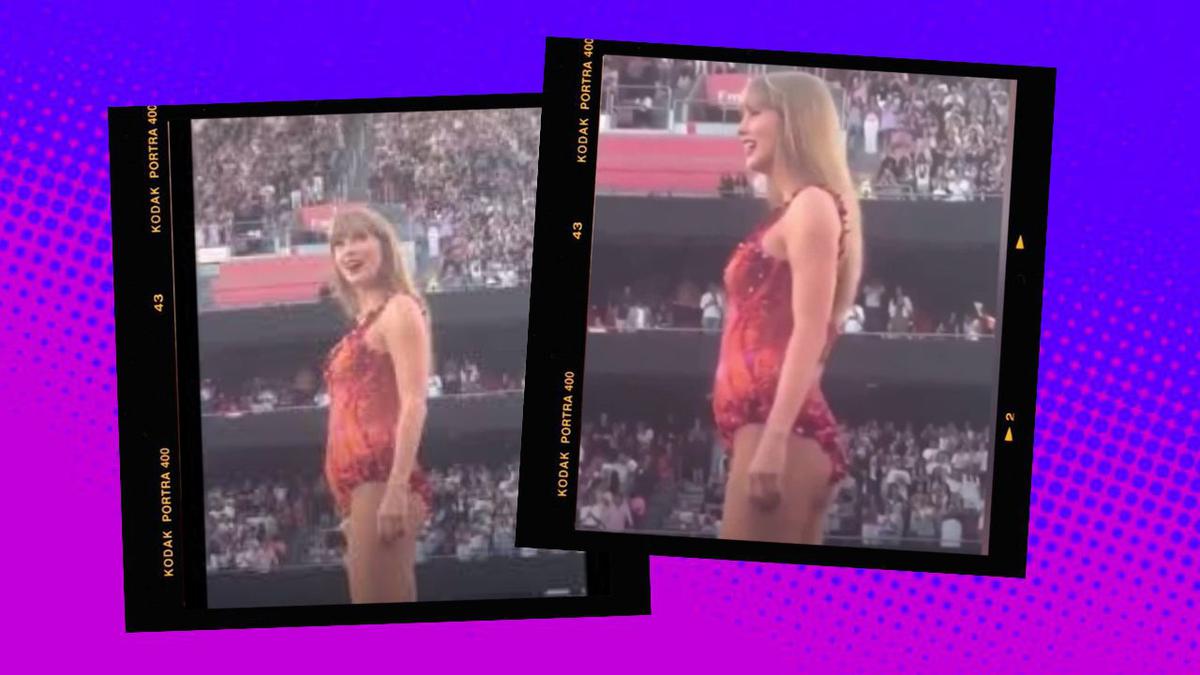 Taylor Swift lució un vientre más prominente que de costumbre. | Los fans piensan que Taylor está embarazada. | Foto: Especial